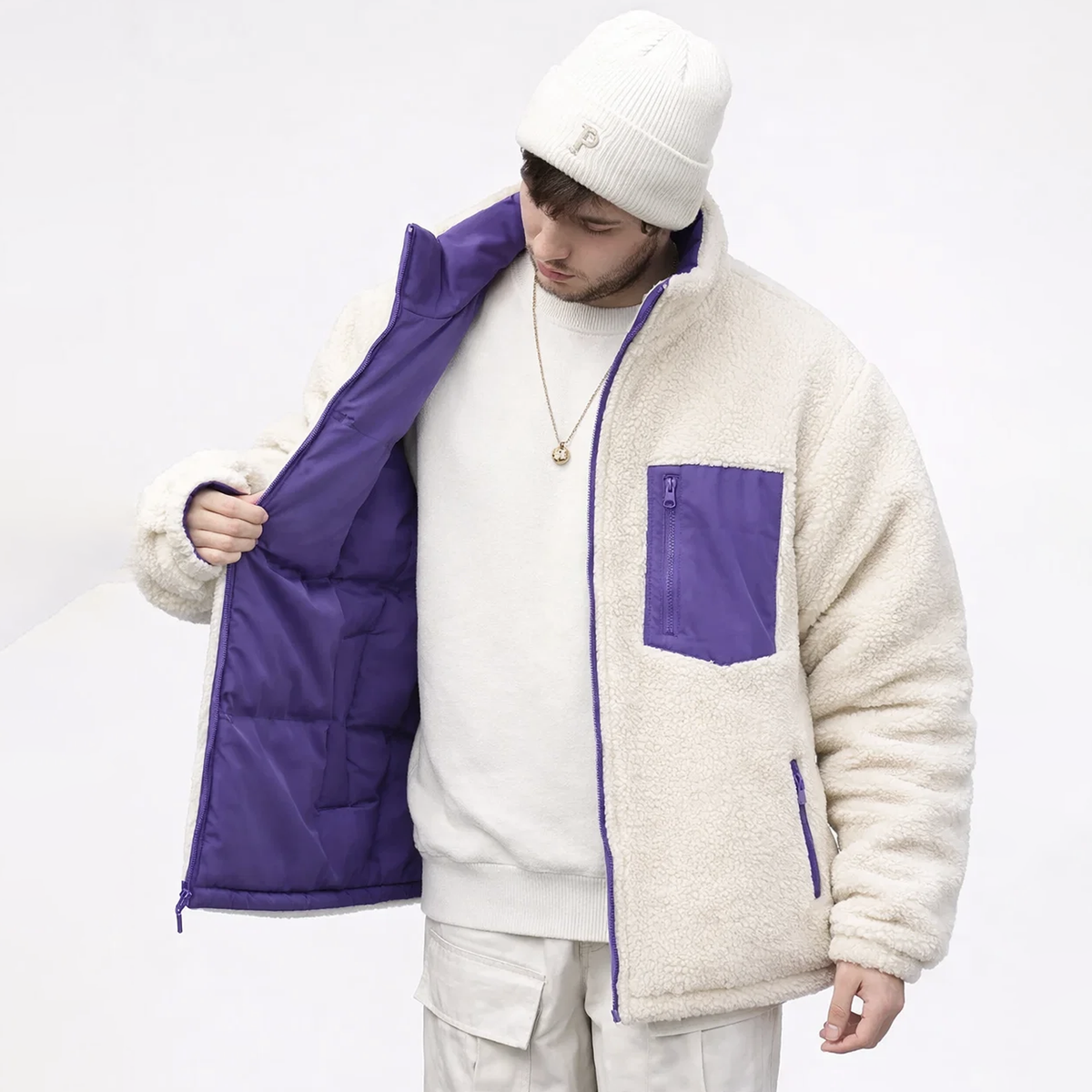 JACKET PUFFER FROSTLAYER REVERSIBLE MEN'S