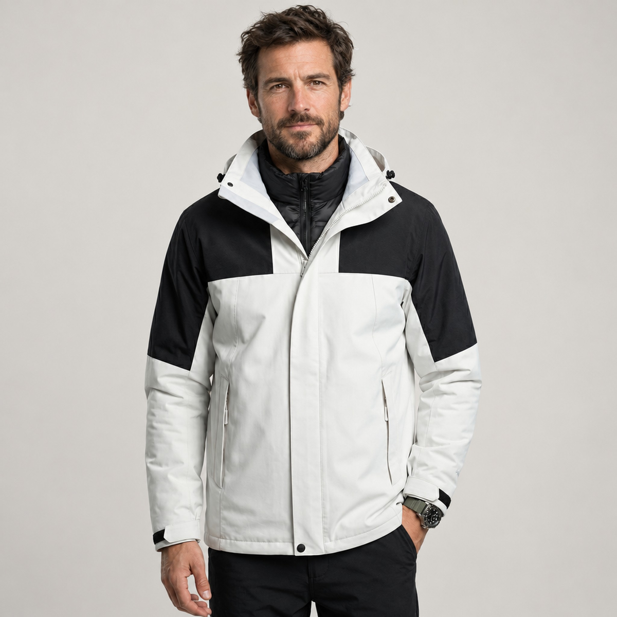 JACKET 3-IN-1 PUFFER NORTHPEAK OUTLANDER MEN'S