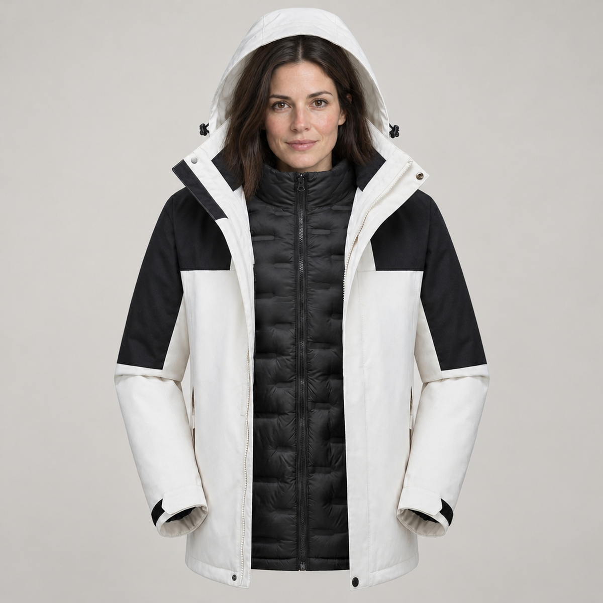 JACKET 3-IN-1 PUFFER NORTHPEAK OUTLANDER WOMEN'S