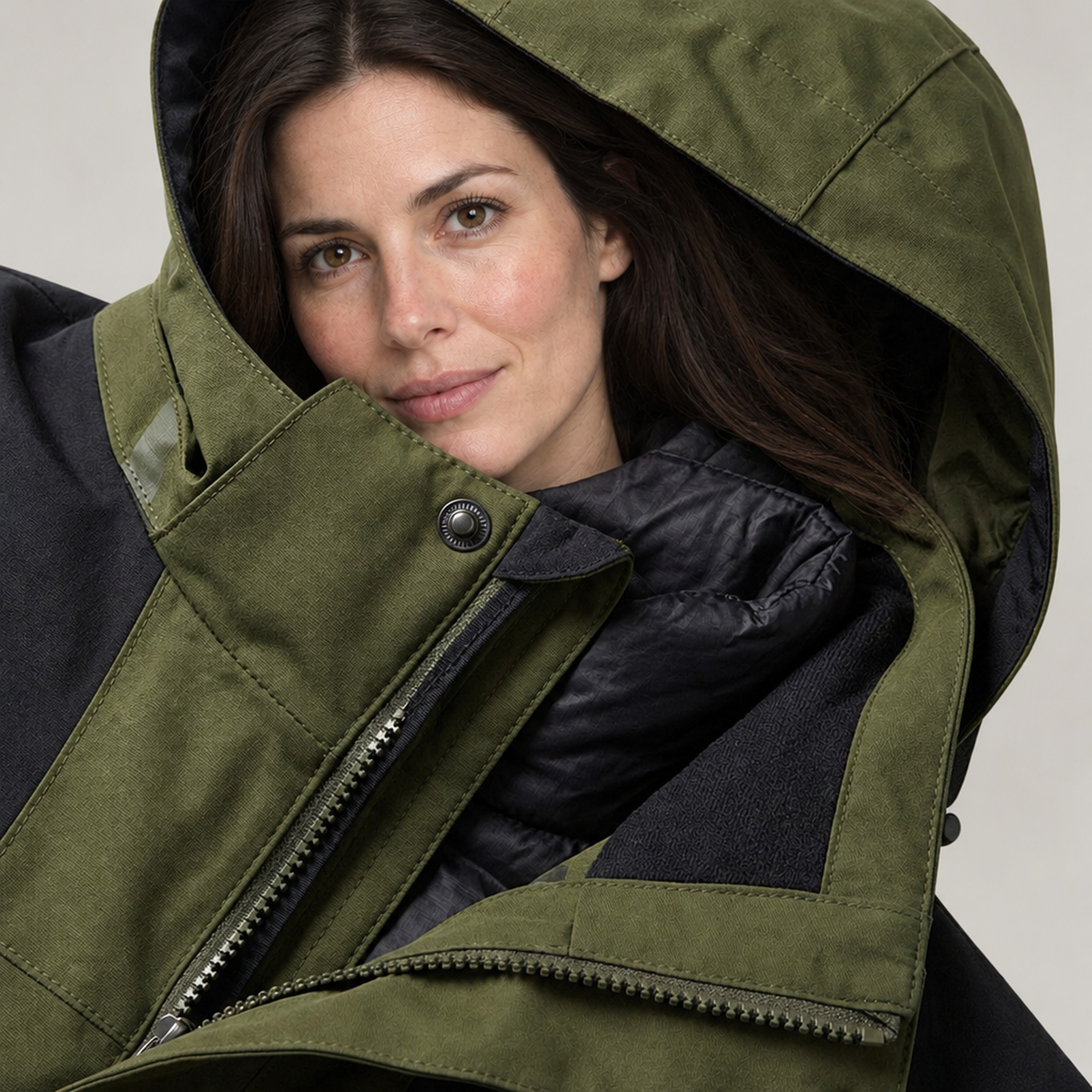 JACKET 3-IN-1 PUFFER NORTHPEAK OUTLANDER WOMEN'S