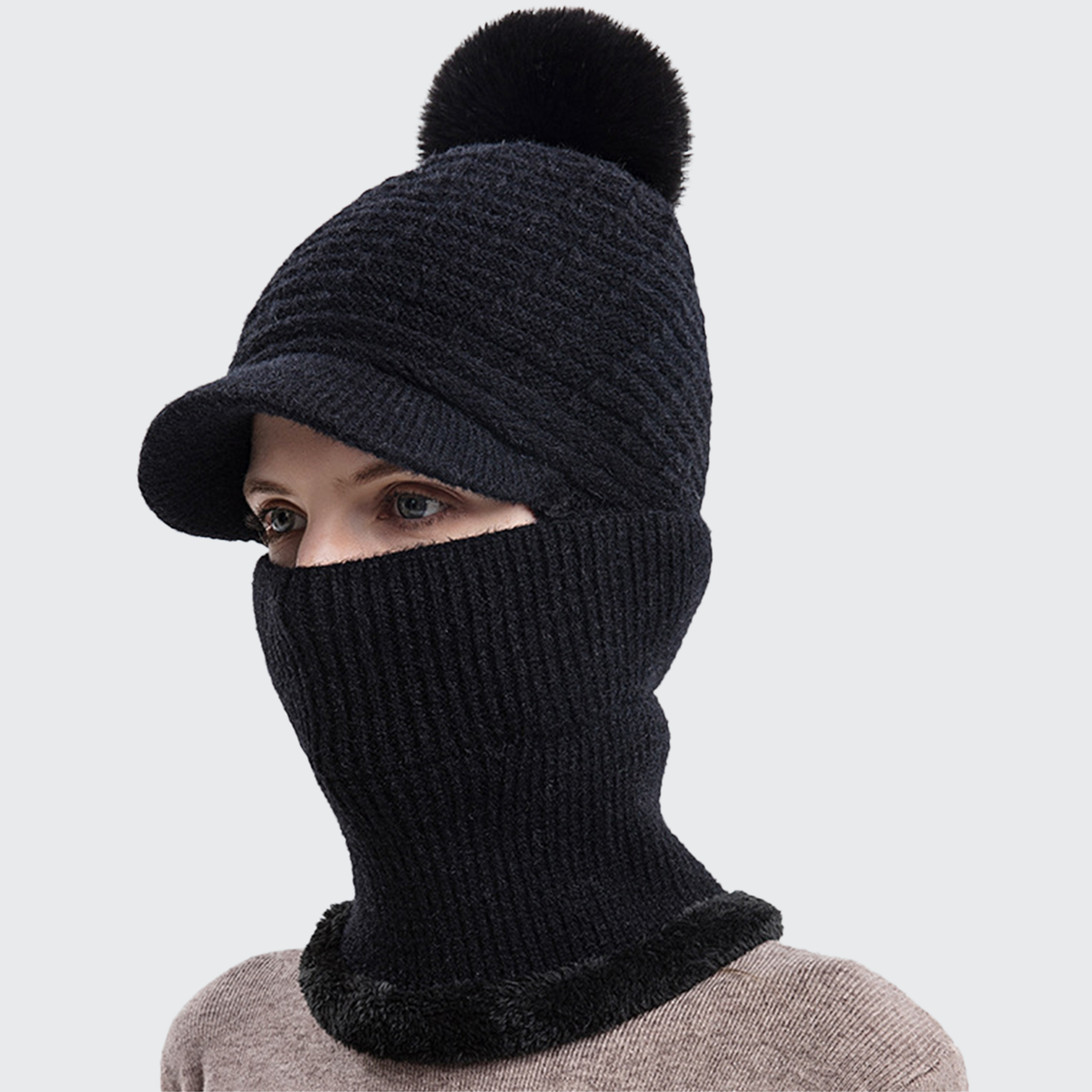 BEANIE/SCARF NORTHPEAK TRICOT WOMEN'S