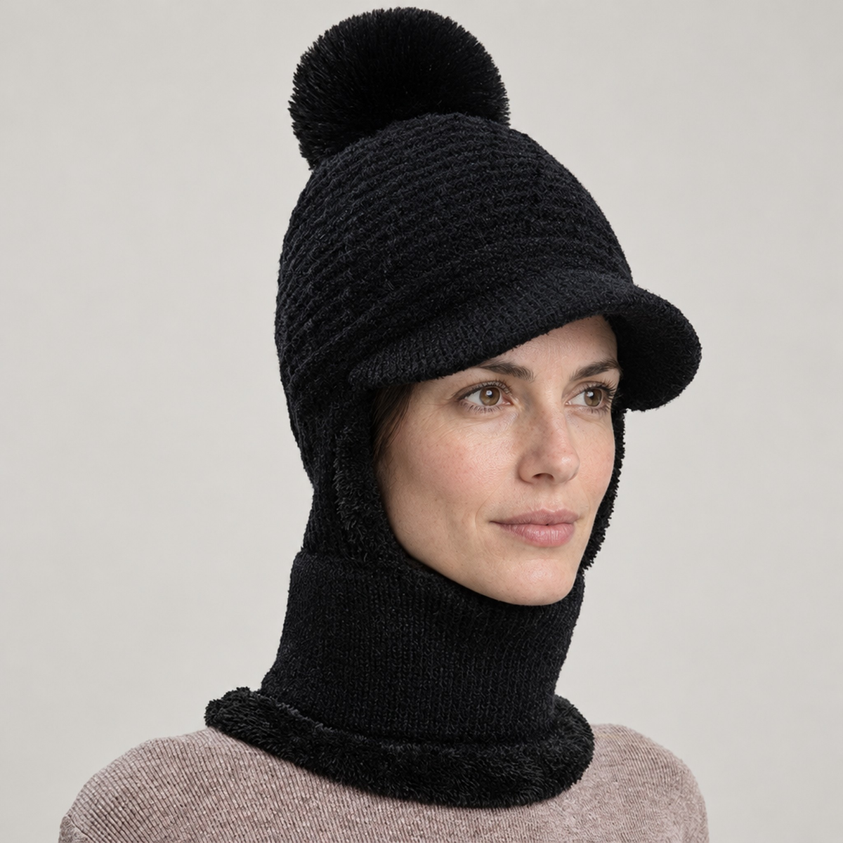 Beanie/Scarf Tricot Women's - view 8