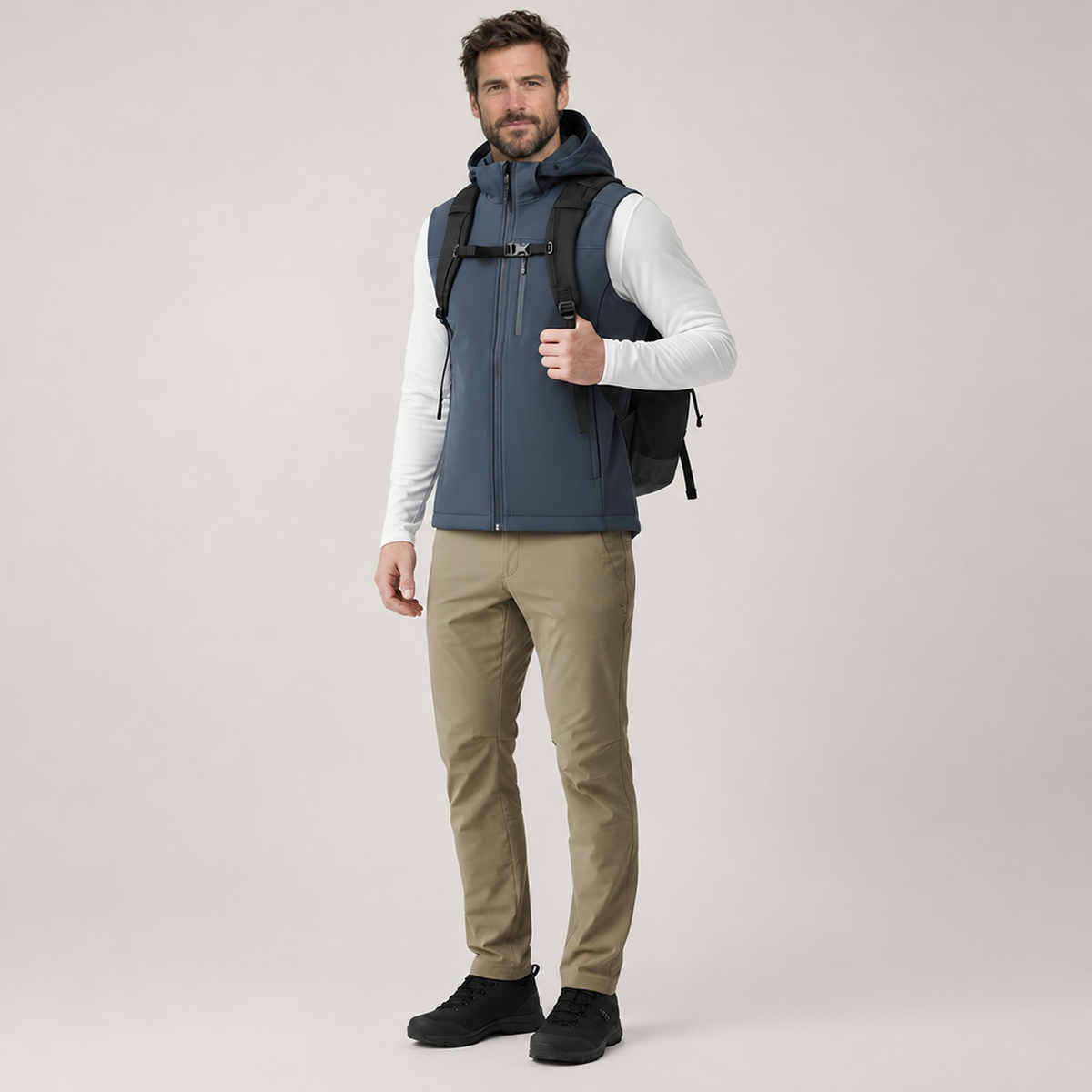 VEST PUFFER DAPPER NORTHPEAK MEN'S