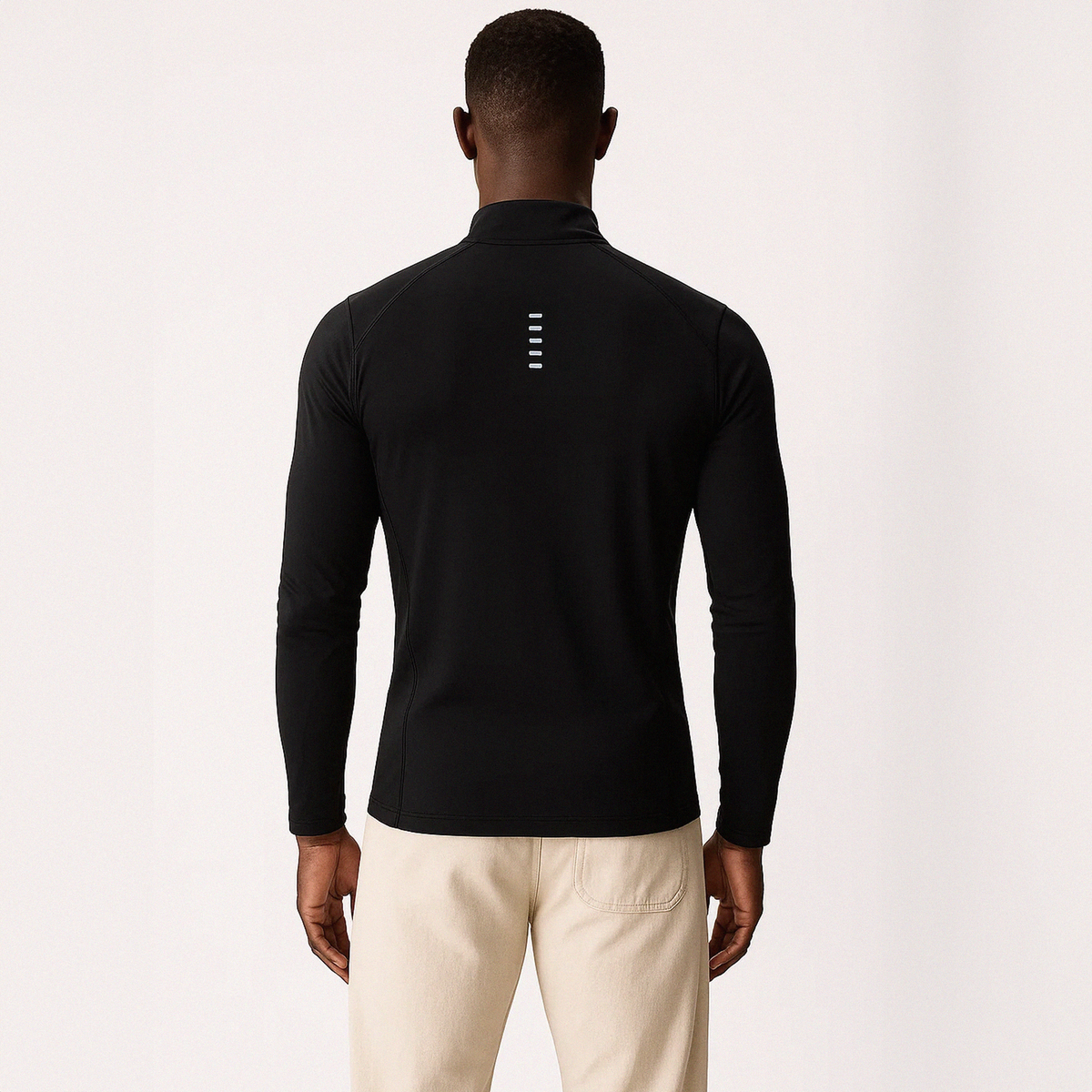 THERMAL SHIRT NORTHPEAK ICELOCK BLACK MEN'S