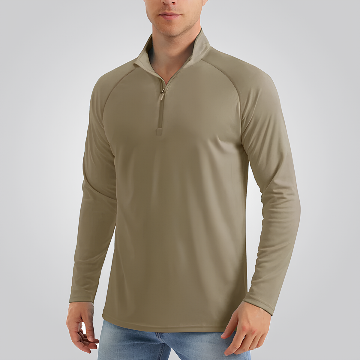 T-SHIRT NORTHPEAK UV PROTECT MANGA LONGA MEN'S