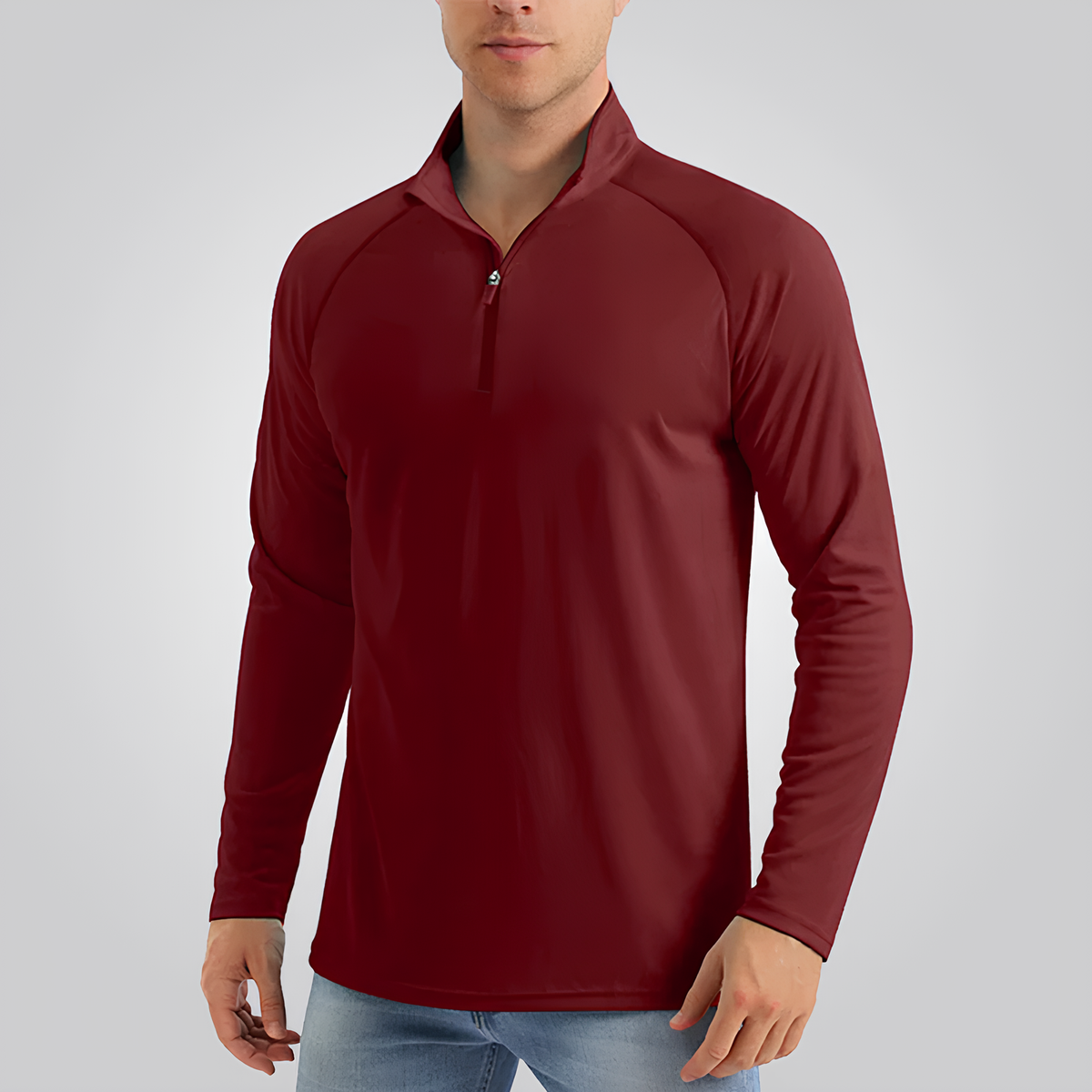T-SHIRT NORTHPEAK UV PROTECT MANGA LONGA MEN'S