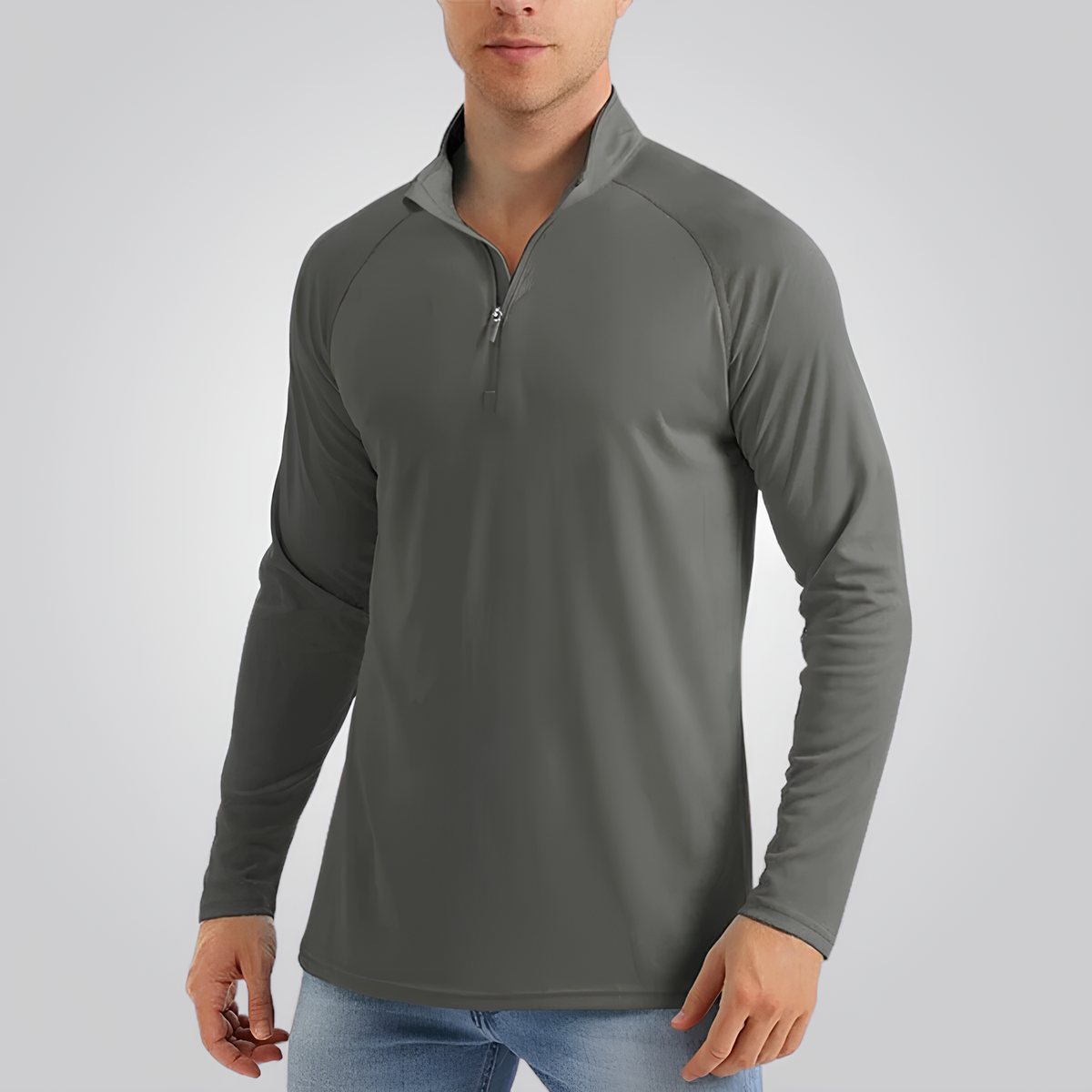 T-SHIRT NORTHPEAK UV PROTECT MANGA LONGA MEN'S