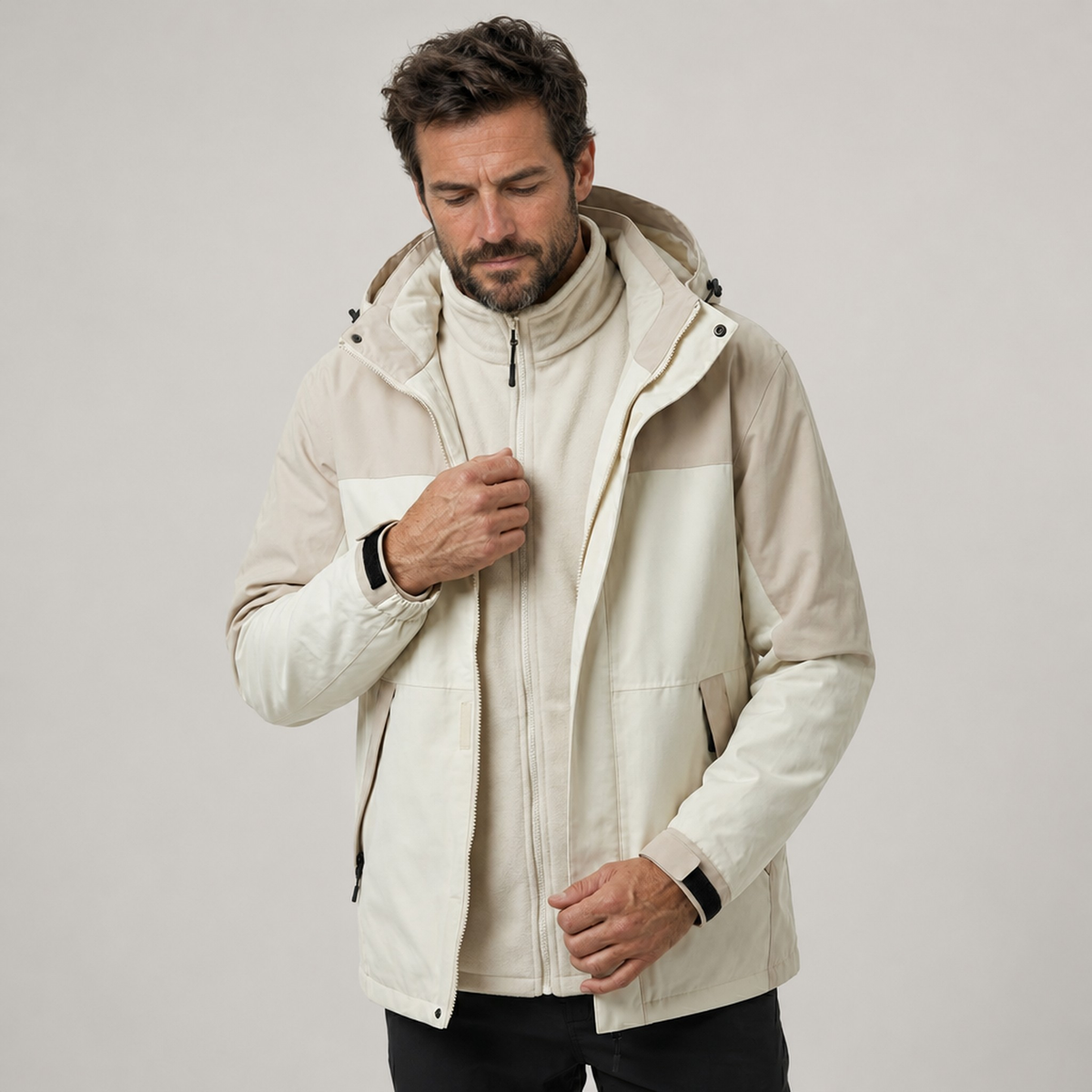 JACKET 3-IN-1 NORTHPEAK SKIWAY MEN'S
