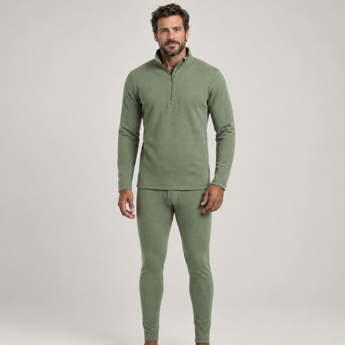 THERMAL SET NORTHPEAK WARMGRID MEN'S