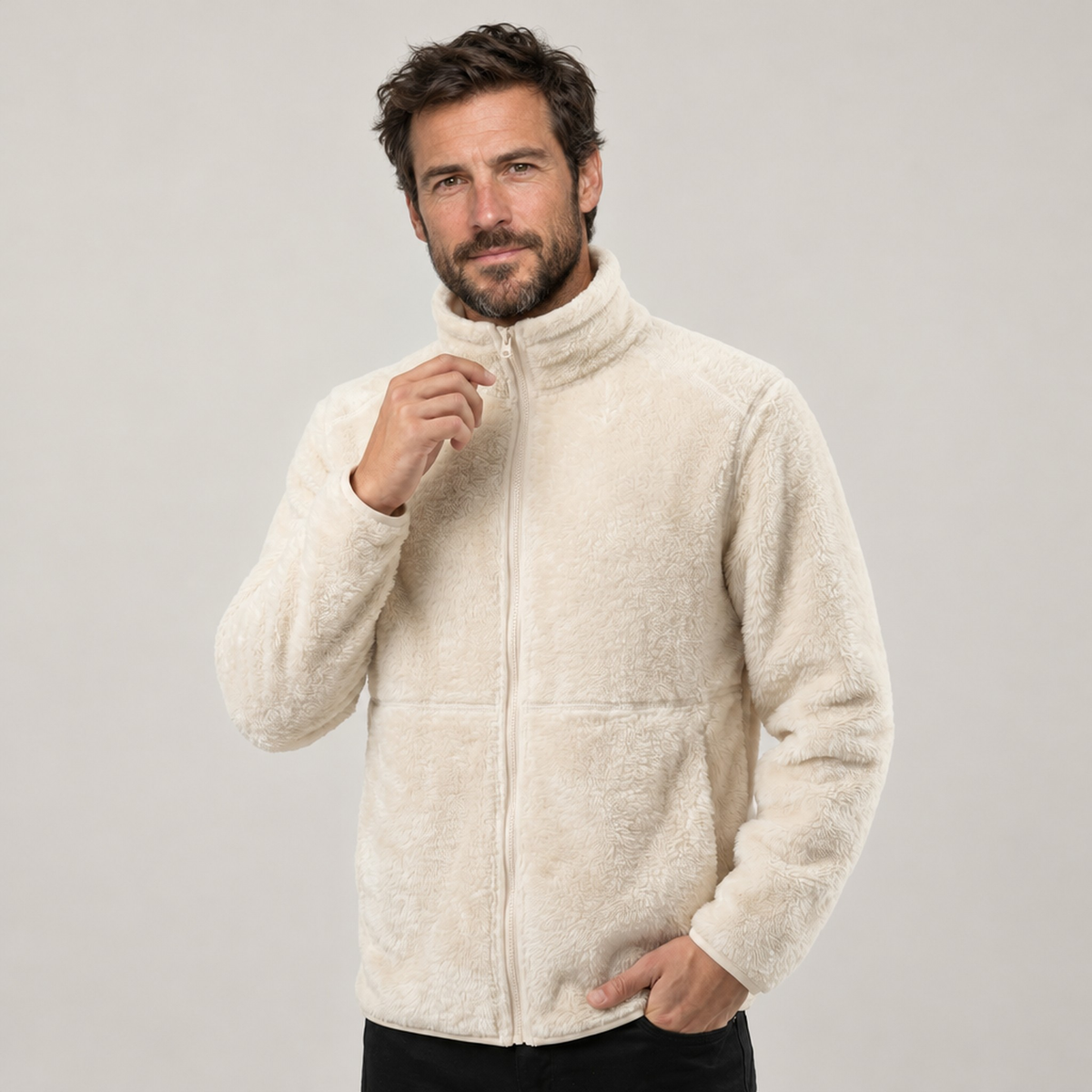 FLEECE NORTHPEAK SUEDE REVERSIBLE MEN'S