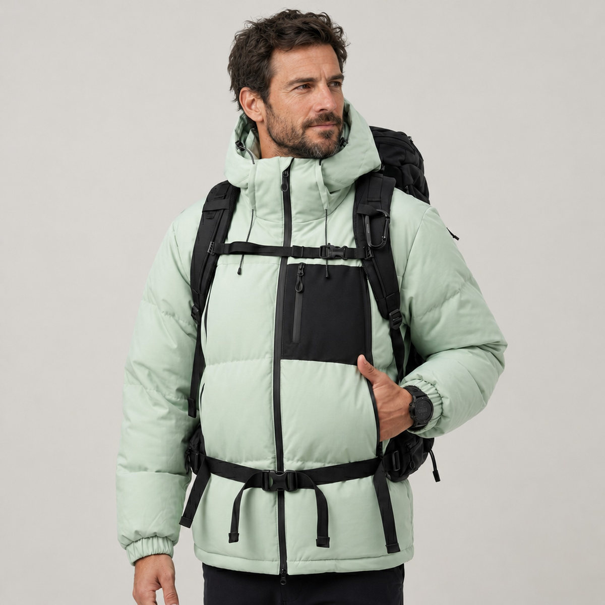 JACKET PUFFER NORTHPEAK HEATLOCK MEN'S