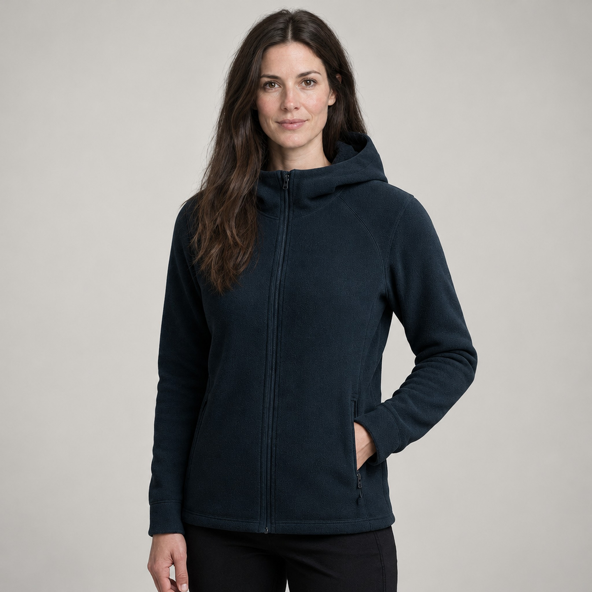 JACKET NORTHPEAK FLEECE HOODED WOMEN'S